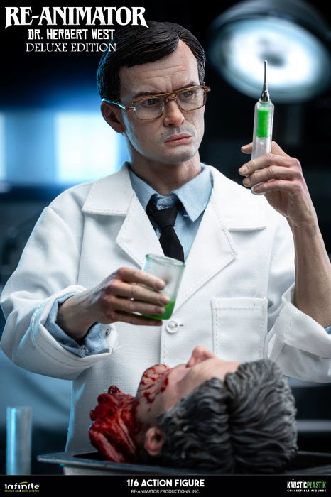 Pre-order 1/6 Infinite Statue HERBERT RE-ANIMATOR DOCTOR HERBERT WEST Action Figure