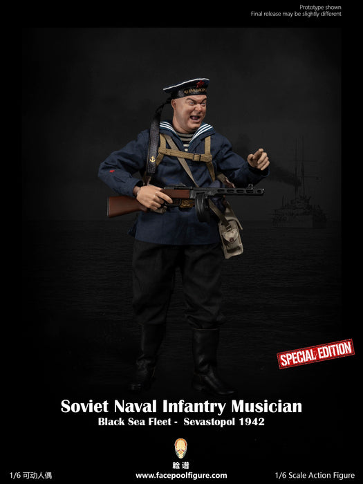 Pre-order 1/6 Facepool FP021 Soviet Naval Infantry Musician – Black Sea Fleet