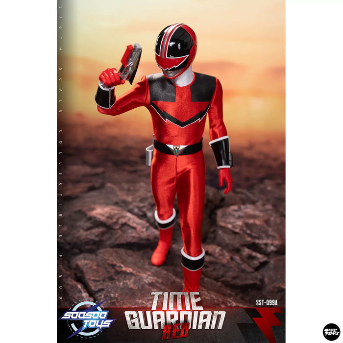 Pre-order 1/6 Soosootoys SST-099AB Red time Guardian & Qubit Guardian Action Figure