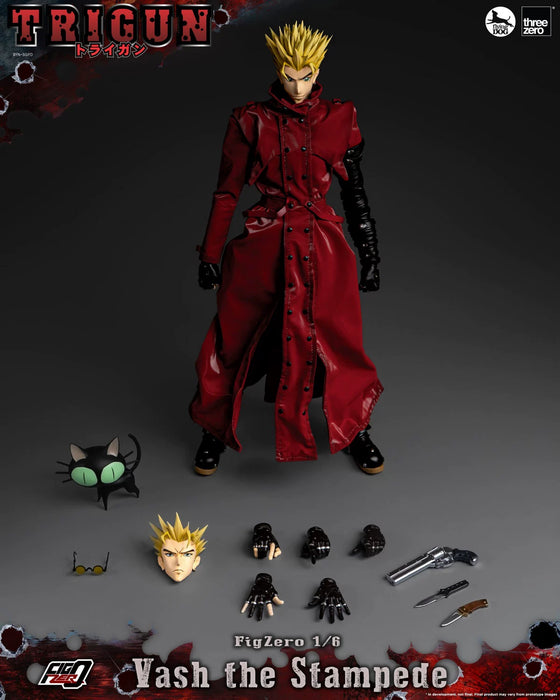Pre-order 1/6 THREE ZERO 3Z0588 Vash the Stampede Action Figure