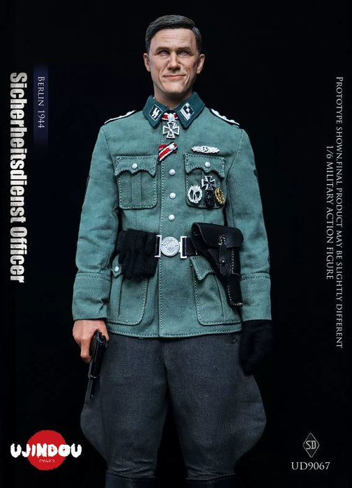 Pre-order 1/6 UJINDOU UD9067 Sicherheitsdienst Officer Berlin 1944 Action Figure