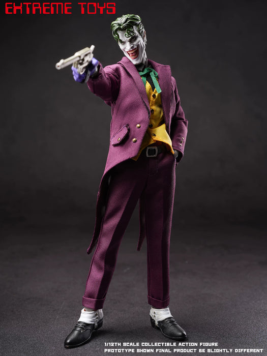Pre-order 1/12 EXTREME TOYS EX004 Batman: The Killing Joker Action Figure