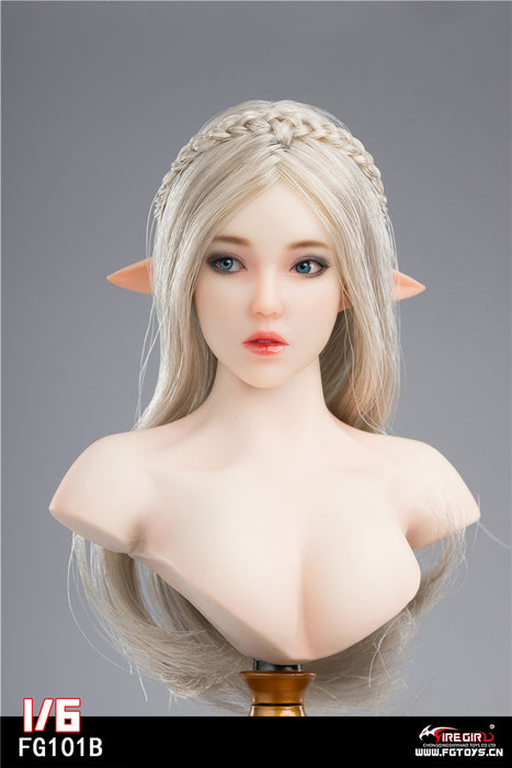 Pre-order 1/6 Fire Girl FG101 Female Elf Head Sculpt - Bella