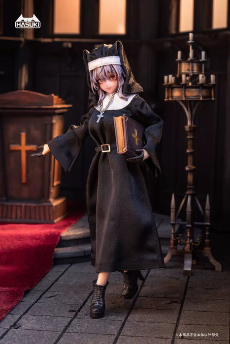 Pre-order 1/12 HASUKU CS017 Nun Clothes Set