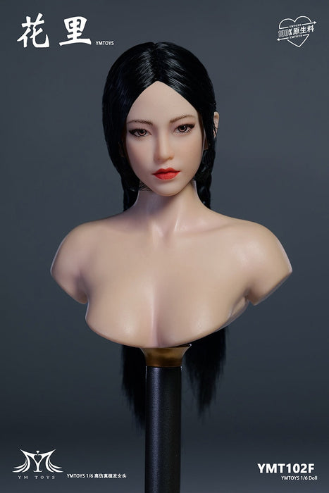 In-stock 1/6 YMTOYS YMT102 Female Head Sculpt
