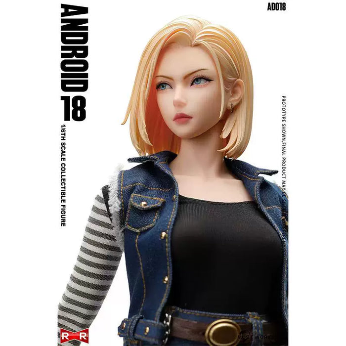 Pre-order 1/6 MUST WORKSHOP AD018 Cyborg Blonde Female Warrior Action Figure
