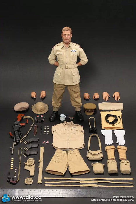 Pre-order 1/6 DID K80197 WWII British SAS Special Forces Colonel – Alan Action Figure