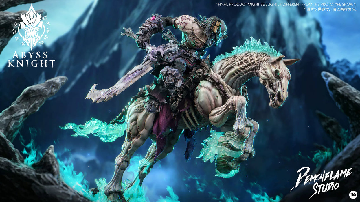 Pre-order 1/12 Demonflame Studio AD-008 Abyss Knight Despair Cyan Steed