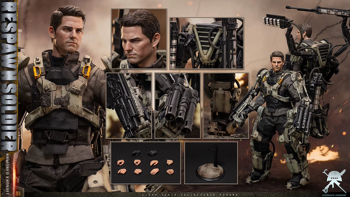 Pre-order 1/6 General's Armoury GA3001 Respawn Soldier Action Figure