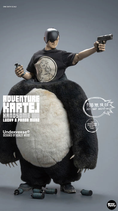 Pre-order 1/6 Underverse UV202514 DIRTY BOI PANDA HANDSOME WU Action Figure