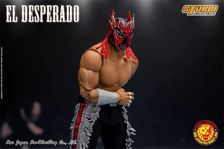 Pre-order 1/12 Storm Collectibles NJED01 EL DESPERADO (Red Mask Version)