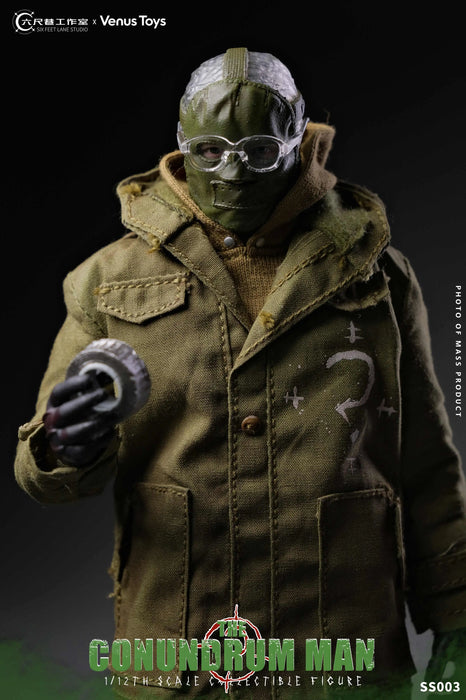 Pre-order 1/12 Six Feel Lane Studio SS003 The Conundrum Man Action Figure