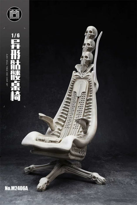 In-stock 1/6 MMMTOYS M2406 Alien Skull Chair (A/B)