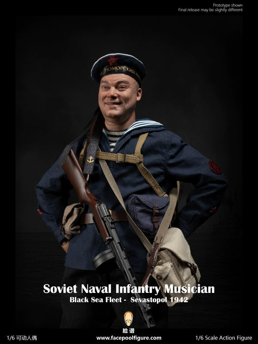 Pre-order 1/6 Facepool FP021 Soviet Naval Infantry Musician – Black Sea Fleet