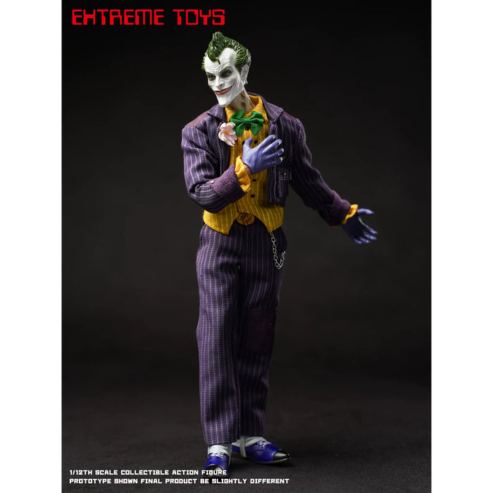 Pre-order 1/12 EXTREME TOYS EX003V2 Batman: Arkham Knight - Joker Action Figure