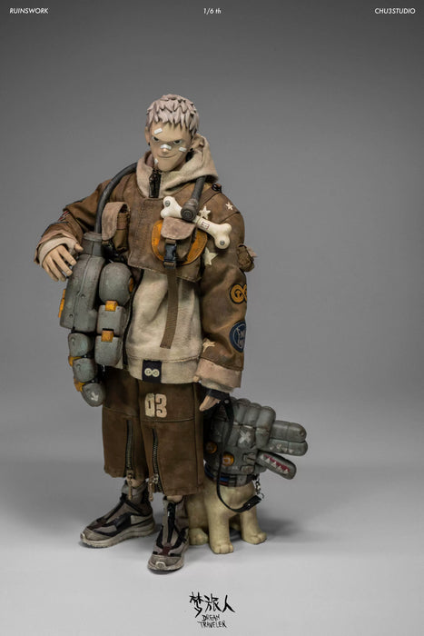 Pre-order 1/6 RUINSWORK DREAMTRAVELER HANDY MARK & HANDOG Action Figure