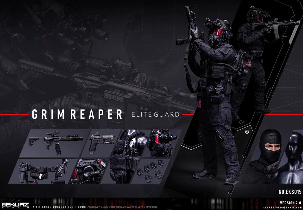 Pre-order 1/6 Ekuaz Studio EKS015 & EKS015S GRIM REAPER 2.0 Elite guard Action Figure