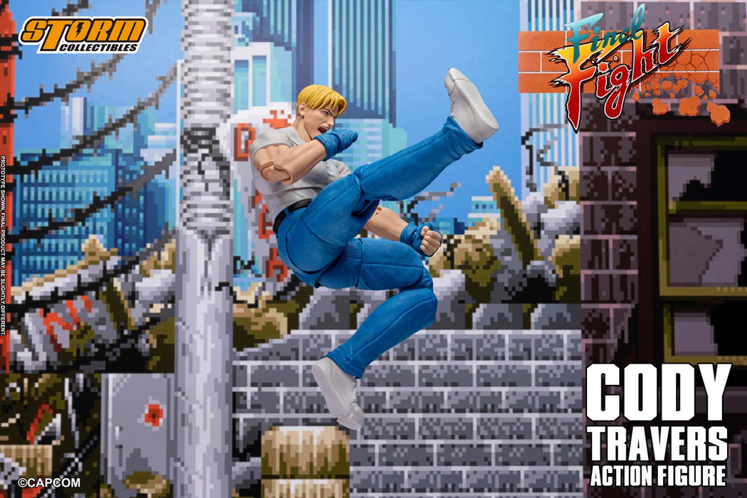Pre-order 1/12 Storm Collectibles CAFF02 CODY TRAVERS - FINAL FIGHT ACTION FIGURE