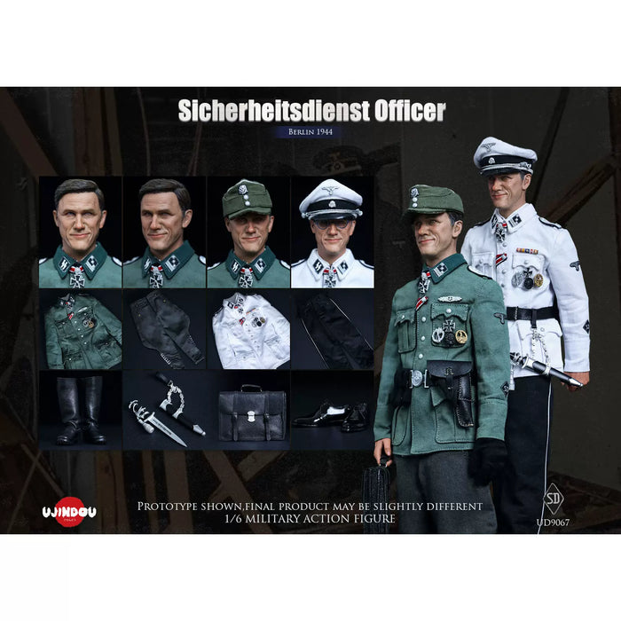 Pre-order 1/6 UJINDOU UD9067 Sicherheitsdienst Officer Berlin 1944 Action Figure