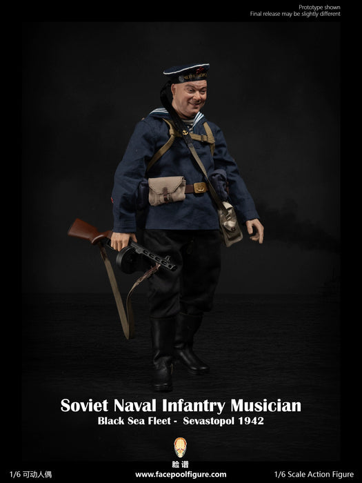 Pre-order 1/6 Facepool FP021 Soviet Naval Infantry Musician – Black Sea Fleet