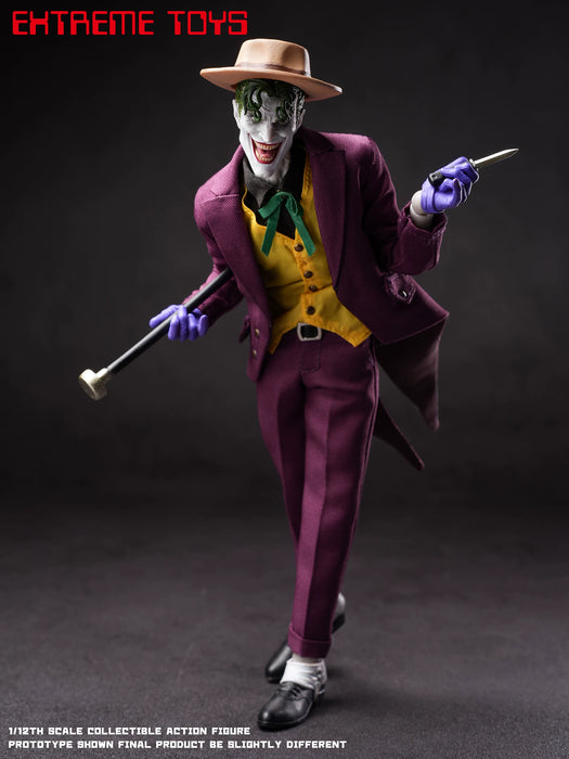 Pre-order 1/12 EXTREME TOYS EX004 Batman: The Killing Joker Action Figure