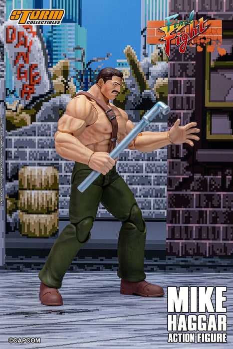 Pre-order 1/12 Storm Collectibles CAFF01 MIKE HAGGAR - FINAL FIGHT Action Figure