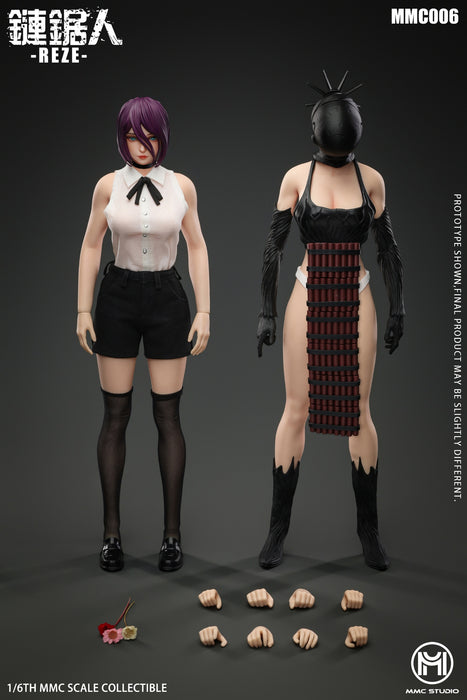 Pre-order 1/6 MMC STUDIO MMC006 Chainsaw Man REZE Action Figure