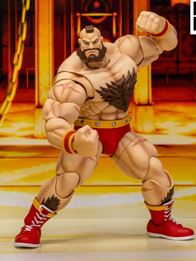 Pre-order 1/12 Storm Collectibles SFSA08 ZANGIEF - STREET FIGHTER ZERO 3 Action Figure
