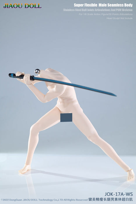 In-stock 1/6 JIAOU DOLL JOK-17A Slim Fit Male Seamless Body