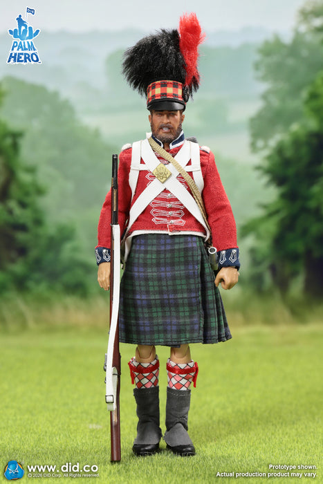 Pre-order 1/12 DID XN80040 British Army 42nd Regiment – The Black Watch – Angus Action Figure