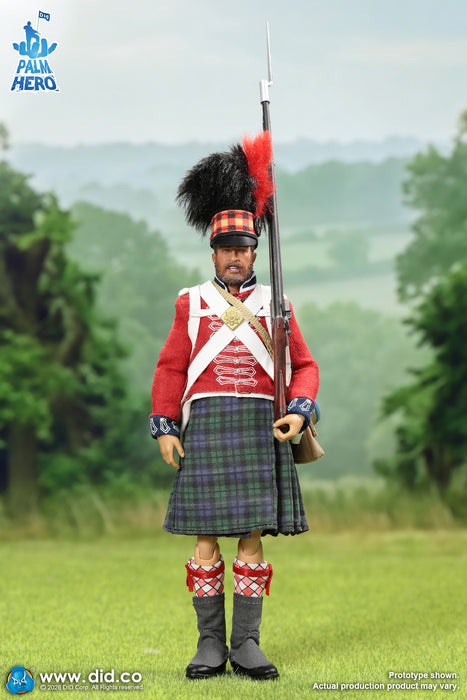 Pre-order 1/12 DID XN80040 British Army 42nd Regiment – The Black Watch – Angus Action Figure