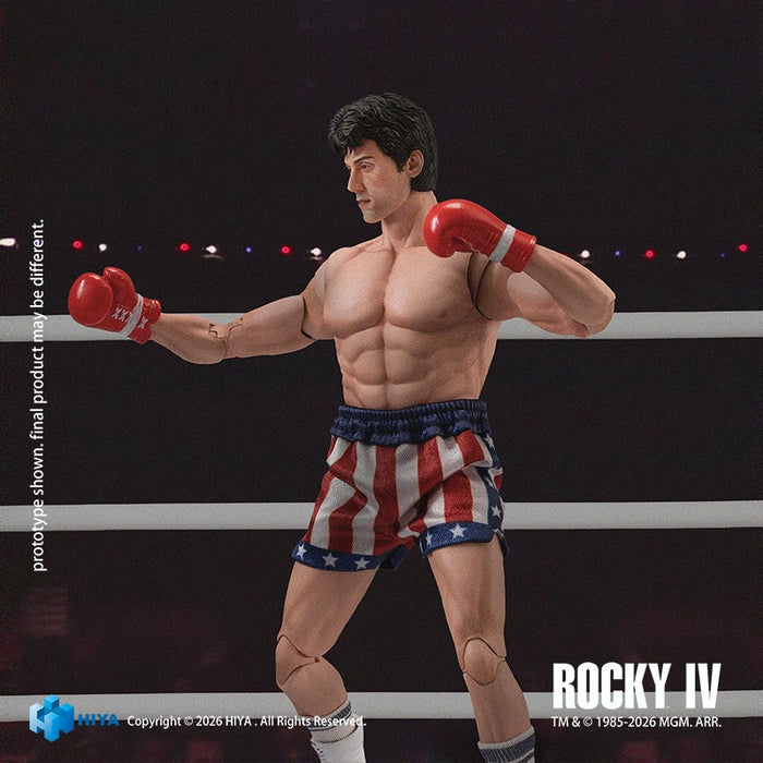 Pre-order 1/12 HiyaToys ESR0222 Rocky IV Rocky Boxer Version Action Figure