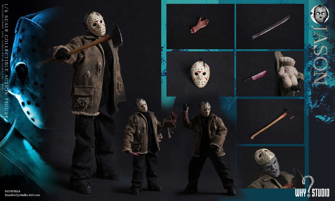 In-stock 1/6 WHY STUDIO Freddy VS Jason WS018 WS019 WS020