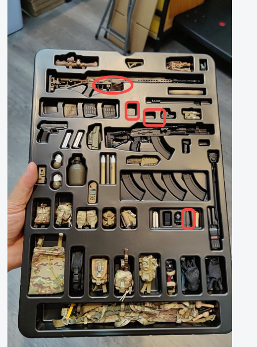 [Pre-owned] In-stock 1/6 DAMTOYS 78100 RUSSIAN SPETSNAZ FSB ALPHA GROUP SNIPER
