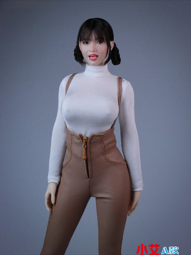 Pre-order 1/6 Z6TOYS ZC017 Female Head Sculpt (Adjustable Eyes & tongue)