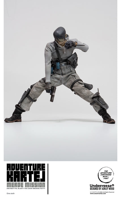 Pre-order 1/6 Underverse UV20260402 Cold Bugger Adventure Merde & Blunter Action Figure