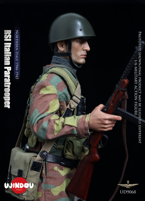 Pre-order 1/6 UJINDOU UD9068 RSI Italian Paratrooper Northern Italy 1944-1945 Action Figure
