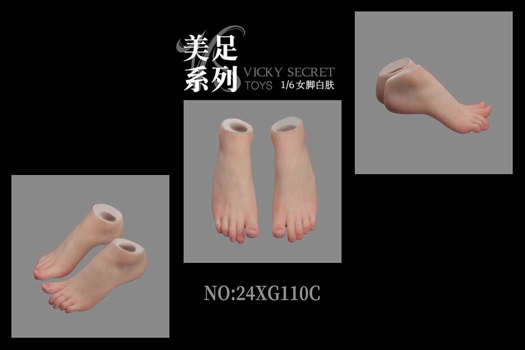 Pre-order 1/6 VS toys 24XG111 24XG112 Female Feet in Gestures Accessories