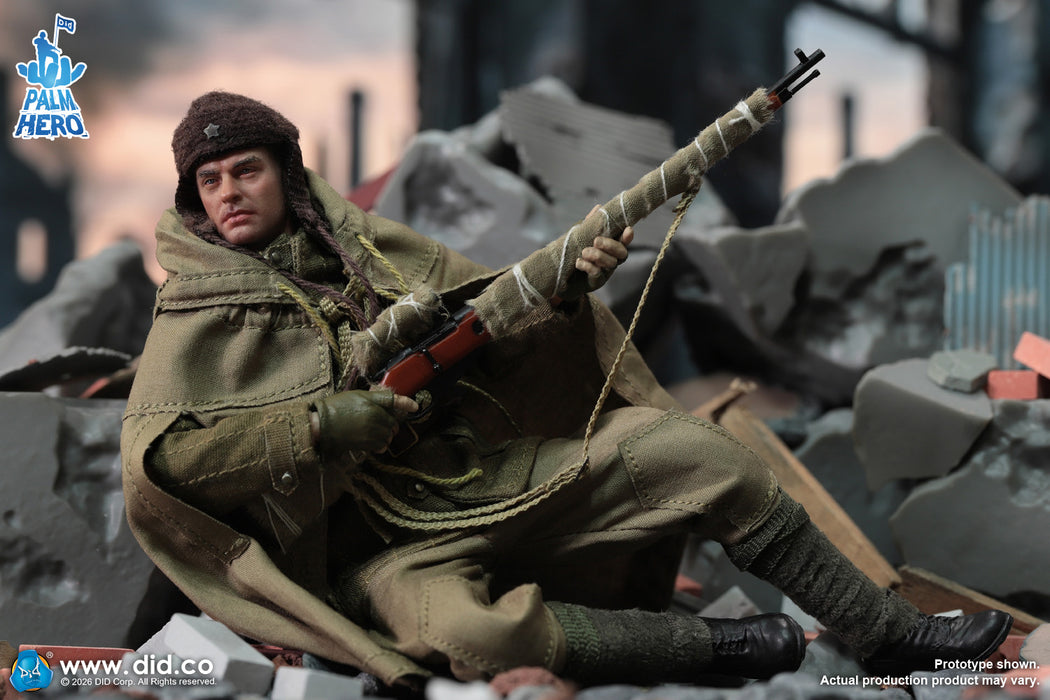 Pre-order 1/12 DID XR80037 WWII Russian Sniper – Vasily Zaitsev Action Figure