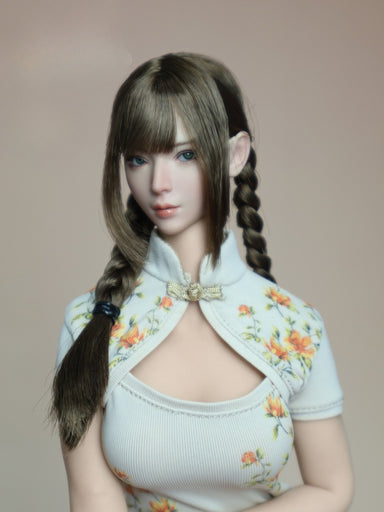 Pre-order 1/6 JKTOYS K-014 Asian Beauty Head Sculpt (Movable Eyes)- Liora