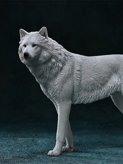 Pre-order 1/6 JXK Toys JXK194 Arctic Wolf Statue
