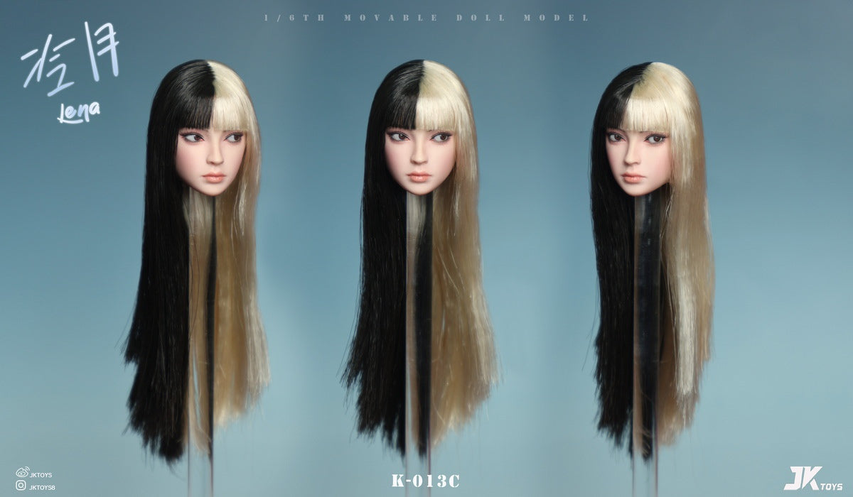 Pre-order 1/6 JKTOYS K-013 Lena (A/B/C) Head Sculpt