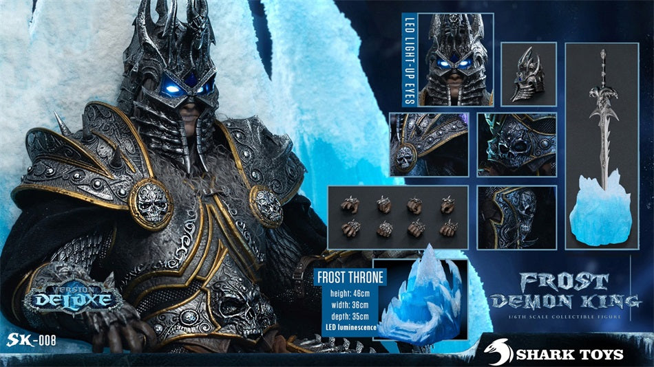 In-stock 1/6 SHARK TOYS SK-007 Frost Demon King Action Figure