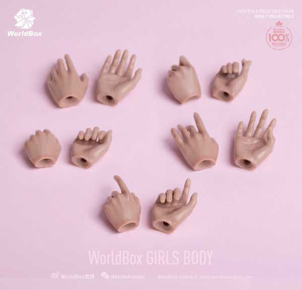 In-stock 1/6 Worldbox AT202 Wide Hip Female Body