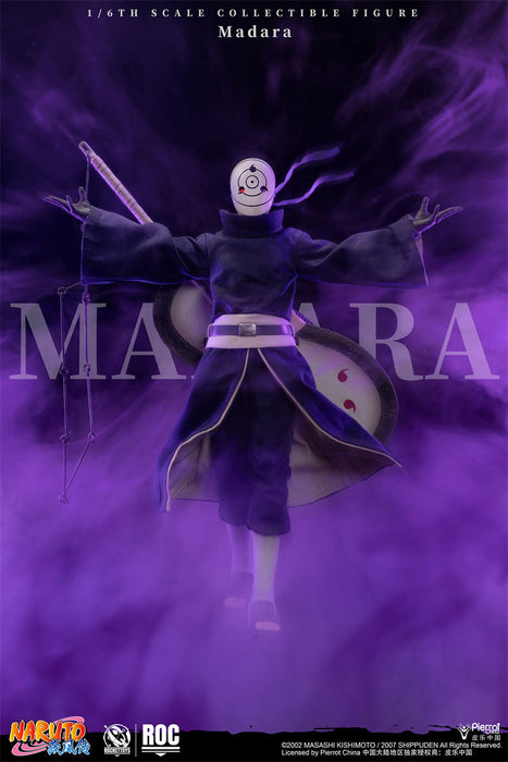 Pre-order 1/6 Rocket Toys ROC-021 Madara Uchiha White Mask Version Action Figure