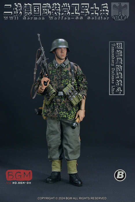 Pre-order 1/6 BGM BGM-011 WWII German Waffen-SS Soldier Tannenberg Defense Line 1944 Custom Kit