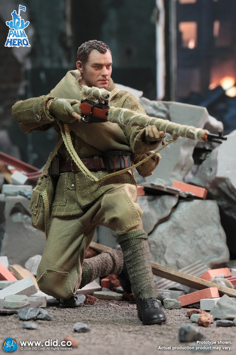 Pre-order 1/12 DID XR80037 WWII Russian Sniper – Vasily Zaitsev Action Figure