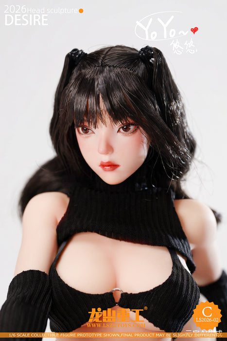 Pre-order 1/6 Longshan LSZG2026-02 YOYO Head Sculpt