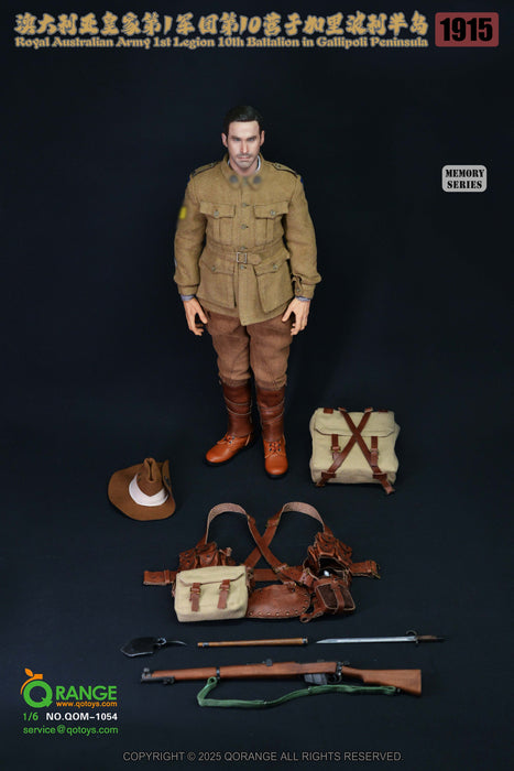 In-stock 1/6 QOTOYS QOM-1054 Royal Australian Army Costume set