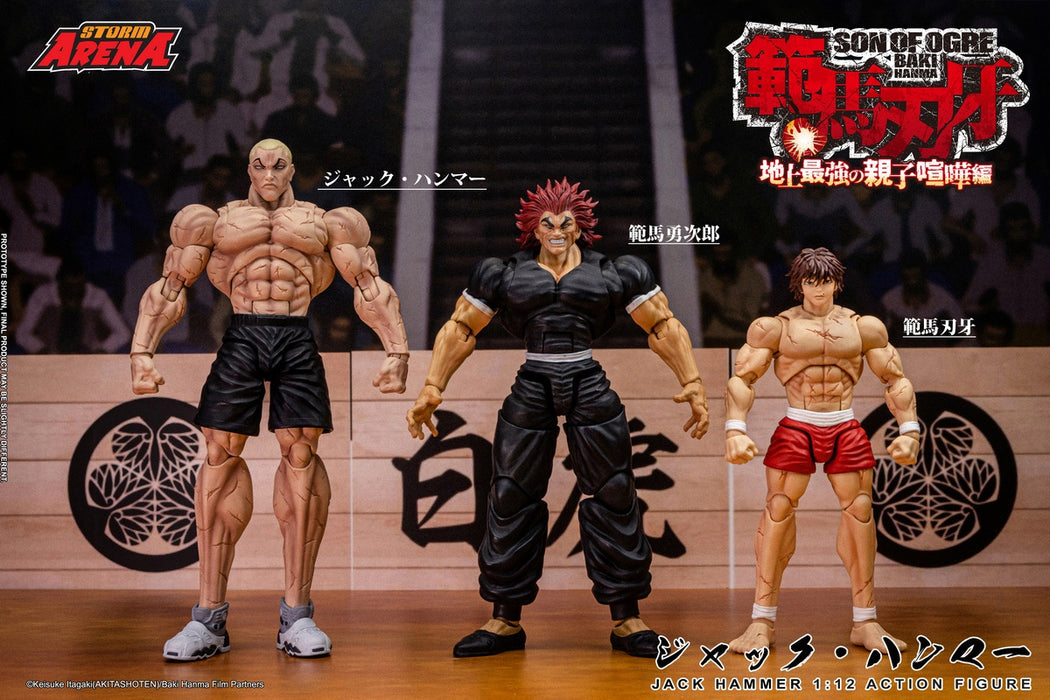 Pre-order 1/12 Storm Collectibles BHSA04 JACK HAMMER - SON OF OGRE BAKI HANMA